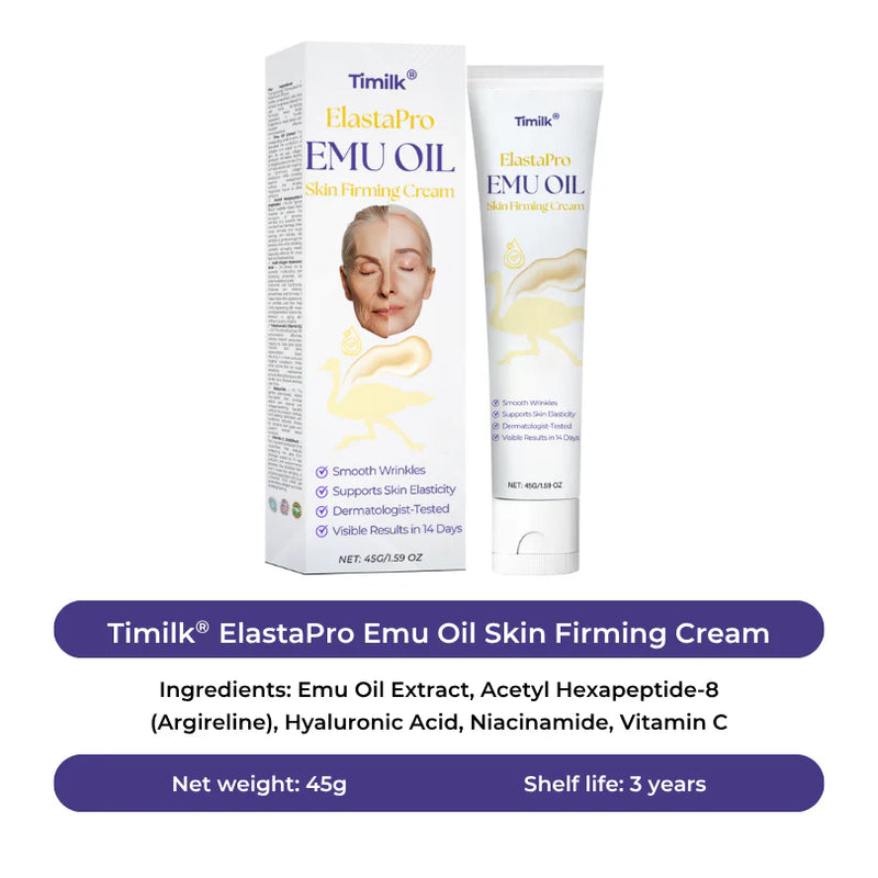 ElastraPro Emu Cream | Firmador de Pele