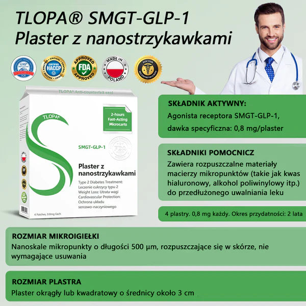 GLP-1 Adesivo Inteligente | Sem Injeções