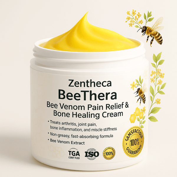 Zentheca BeeThera | Alívio para ossos e articulações com infusão de veneno de abelha