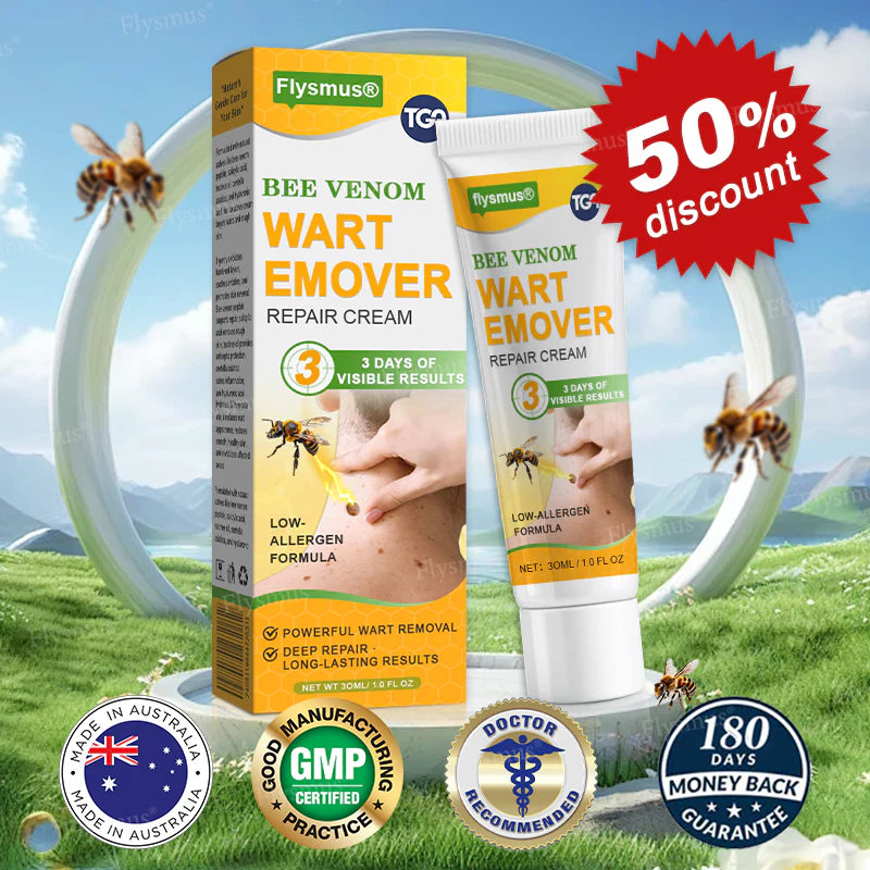 Bee Remove | Creme Reparador para Remoção de Verrugas com Veneno de Abelha